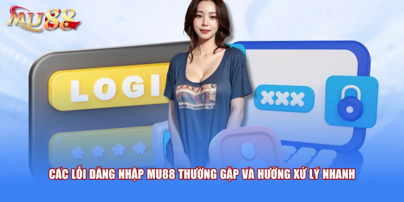 Các lỗi đăng nhập MU88 thường gặp và hướng xử lý nhanh 