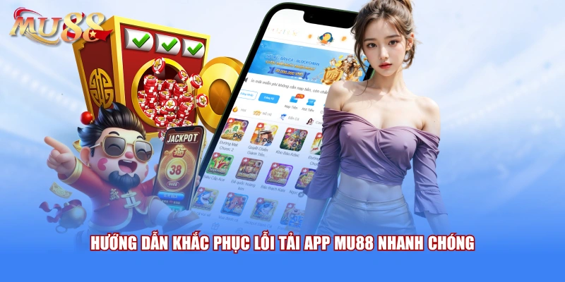 Hướng dẫn khắc phục lỗi tải app MU88 nhanh chóng 