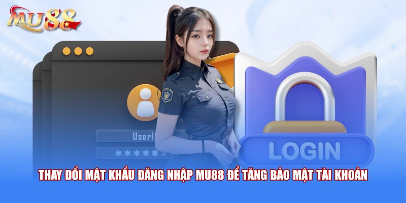 Thay đổi mật khẩu đăng nhập MU88 để tăng bảo mật tài khoản 